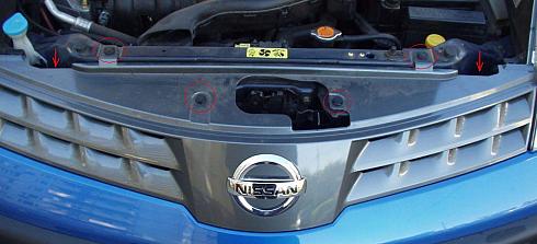 Противомоскитная сетка на Nissan Note