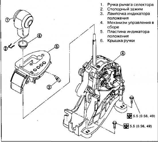 Демонтаж и установка механизма управления вариатором CRV Nissan Qashqai